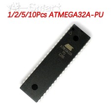 1/2/5/10Pcs ATMEGA32A-PU ATMEGA32  MCU AVR 32K FLASH 16MHZ DIP-40 ATMEL IC