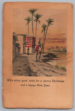 With Every Good Wish For A Merry Christmas and a Happy New Year, Egypt Postcard