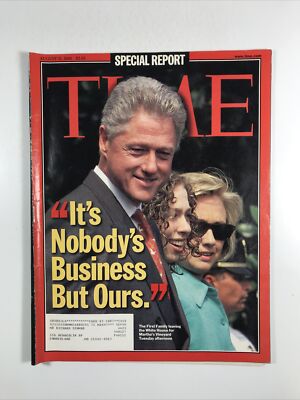 Time Magazine (August 31, 1998) (The First Family)