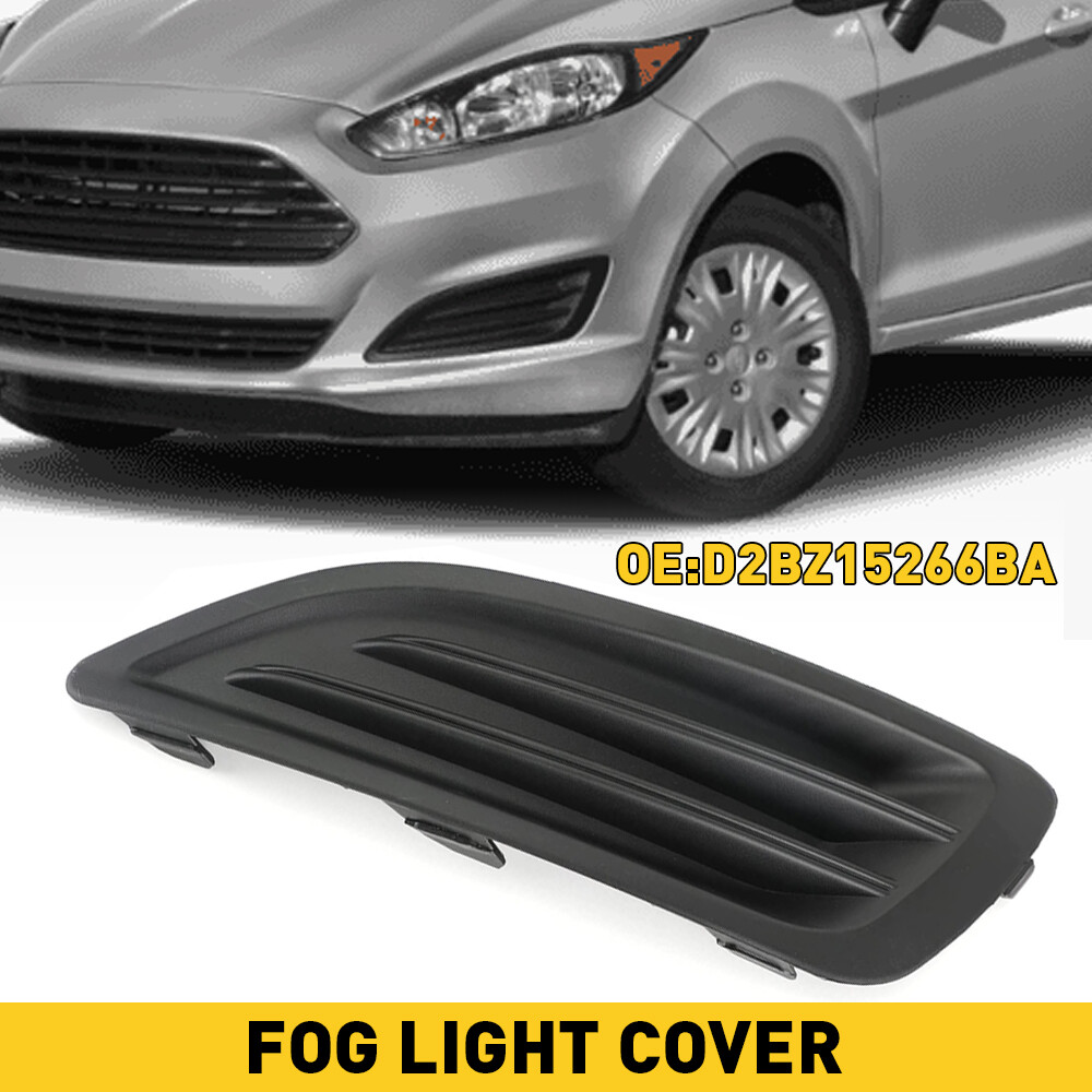 Front Left Driver Side Fog Light Cover LH For 2014-2019 Ford Fiesta D2BZ15266BA