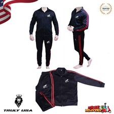 Mustang 2-Piece Full Tracksuit Jogging GYM Track Jacket Track Pants XL Size