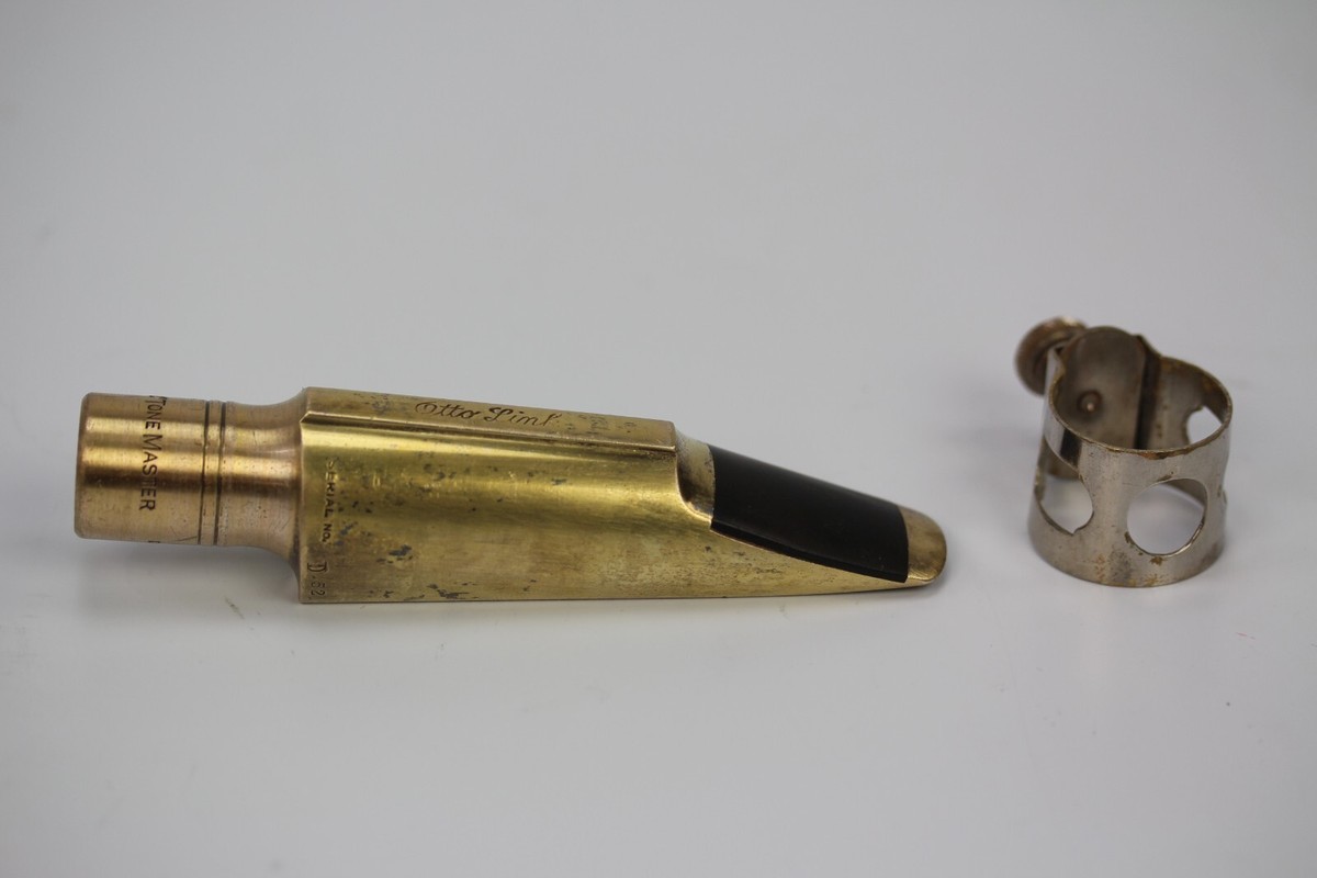 Super rare Otto Link Bari SAX MP New York NY double ring 4* Super