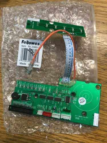 FELLOWES SHREDDER C120Ci / C220Ci UNIVERSAL CONTROL PANEL P/N 206613 NEW OEM