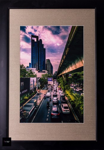 ATEMBERAUBENDE BANGKOK SONNENUNTERGANG FOTOGRAFIE MIT DRAMATISCHEM ROSA HIMMEL - PROFI - Bild 2 von 3