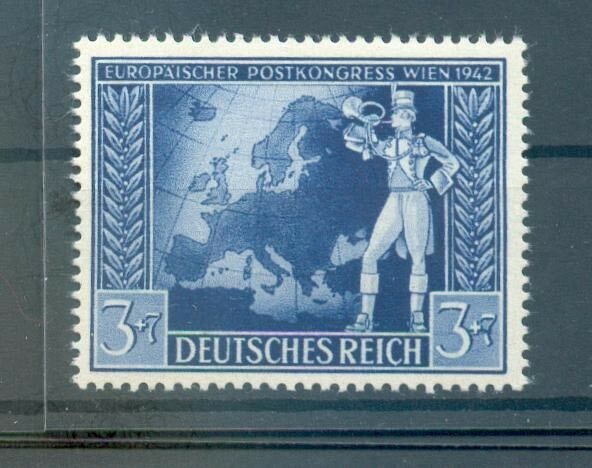 Dr-3.Reich 820II Abart** Mnh Postfrisch 100eur (X0912