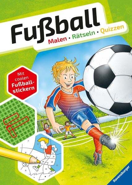 Thumbnail - Fußball. Malen - Rätseln - Quizzen