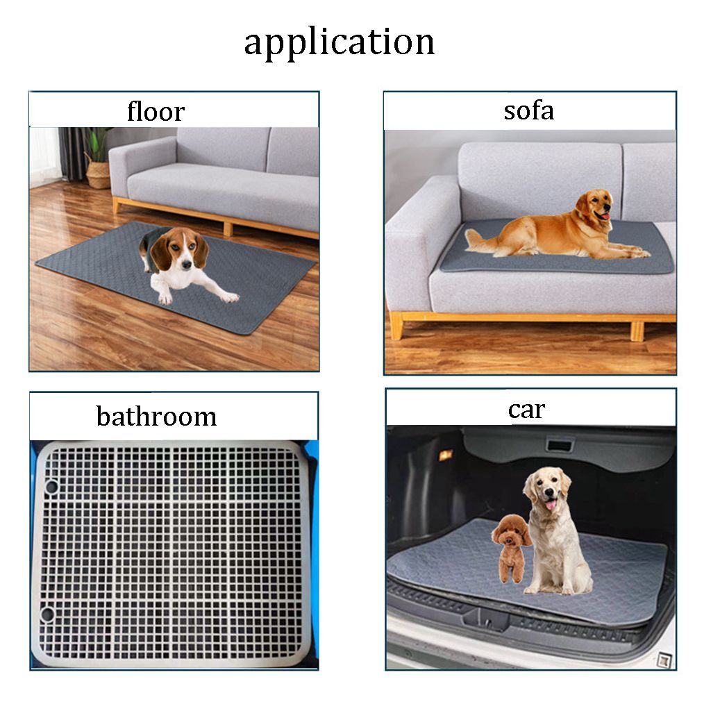 Washable Pet Dog Pee Pad Quick Dry Reusable Cat Puppy Training Wee Mat