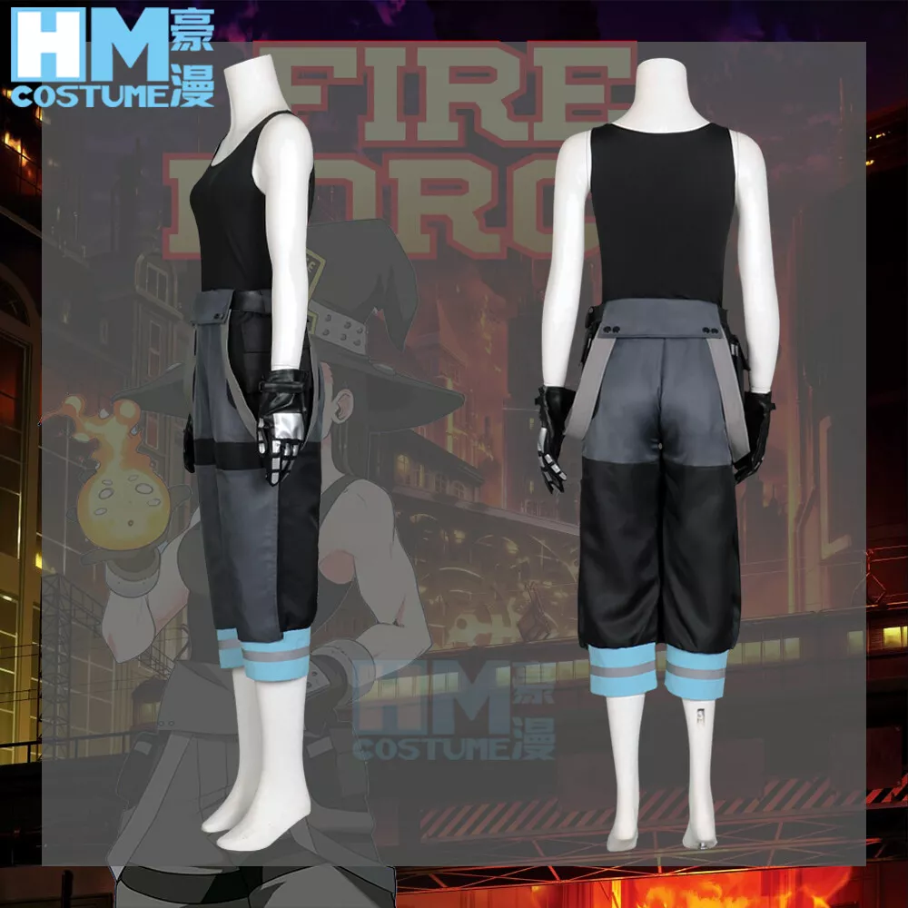 Anime Fire Force Maki Oze Fire Suit Cosplay Costume for Sale – Cosplay Clans