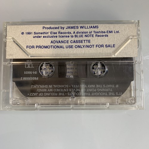 Geoff Keezer Here and Now (Cassette) Advance Promo - Picture 2 of 2