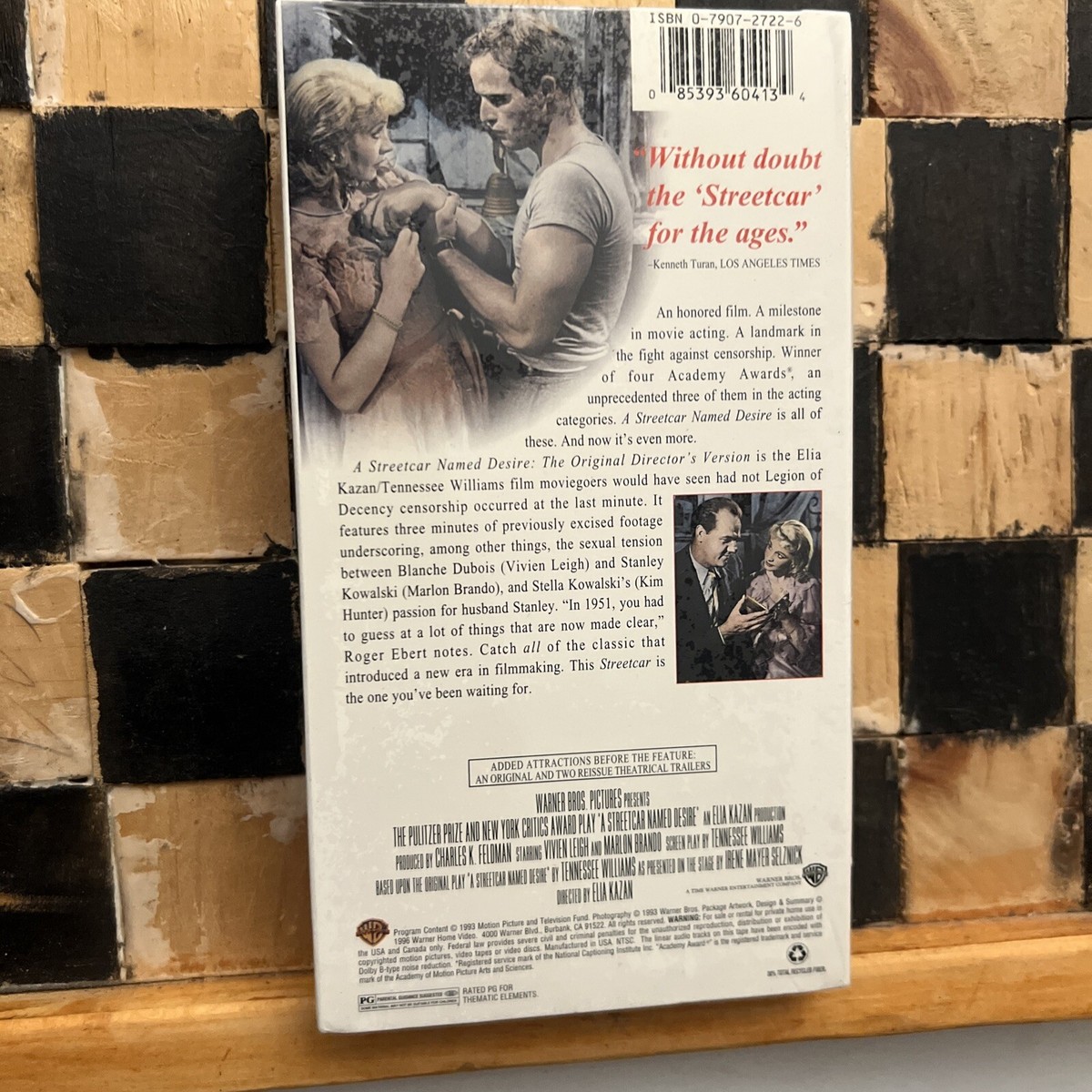 A Streetcar Named Desire (VHS, 1999, Warner Bros.) Original