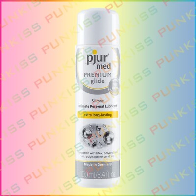 Pjur Med Premium Silicone Based Sex Lube Personal Intimate Lubricant Long Last