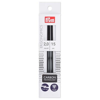 Prym Double Point Knitting Needles 6''-US 0 (2mm)