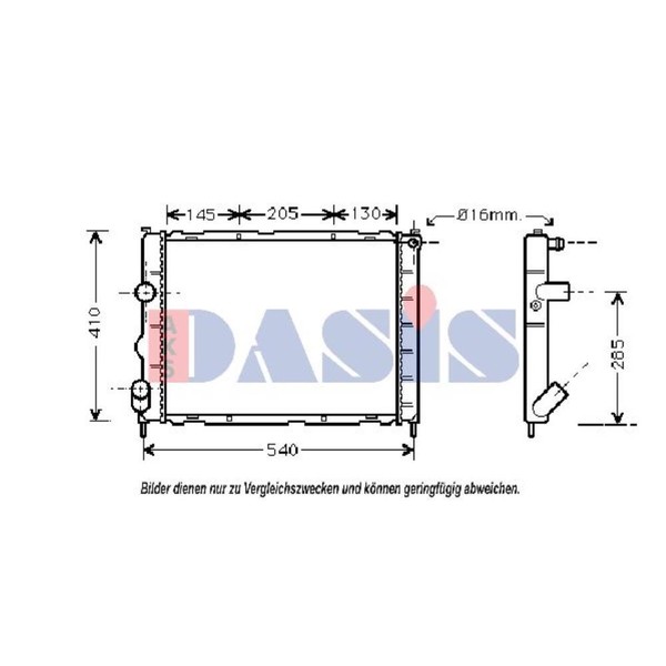KüHler WasserküHler MotorküHler FüR Renault Clio II Kangoo BB CB KC0/1 FC0/1-image