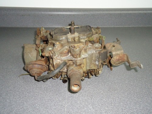 Rochester Quadrajet 4-Barrel Carburetor 17056250 1976 Olds Oldsmobile 442 350 - Picture 5 of 7