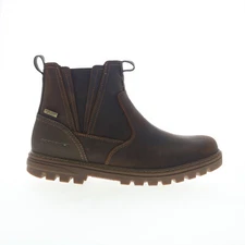Rockport Weather or Not Waterproof Chelsea Mens Brown Wide Chelsea Boots