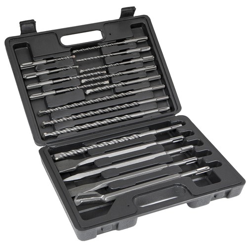 17pcs R-otary Hammer Drill SDS+ Plus 