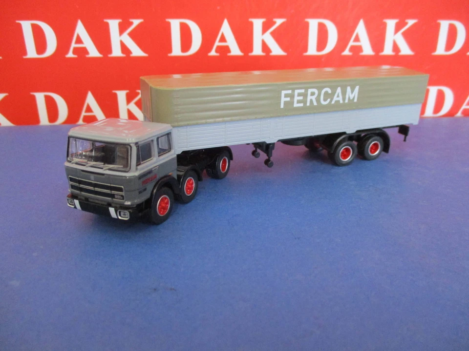 1/87 Modellino Camion Truck Fiat 691 T Fercam by Brekina - Immagine 3 di 4