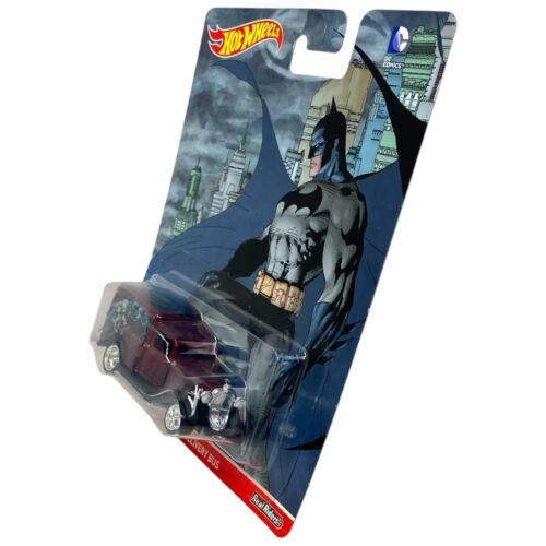 Hot Wheels Real Riders Batman '34 Dodge Delivery Bus 2016 Mattel New Sealed - Picture 2 of 6