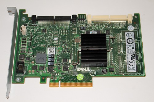 T774H Dell PERC 6i SAS/SATA PCI-E RAID Controller Card 0T774H Full Height Card - Picture 3 of 7