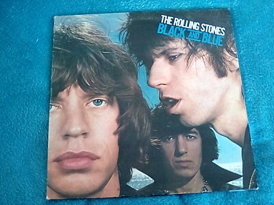 THE ROLLING STONES. BLACK AND BLUE. COC59106. STEREO. 1976