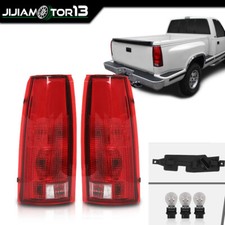 Fit For 88-98 Chevy K1500 Silverado Lh Rh W Bulb Set Of 2 Tail Light