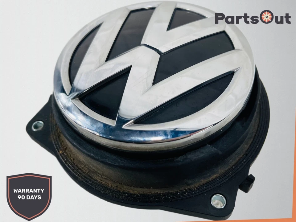 2013-2016 VOLKSWAGEN CC porta-malas traseiro elevador tampa traseira alça liberação emblema OEM - Imagem 2 de 4