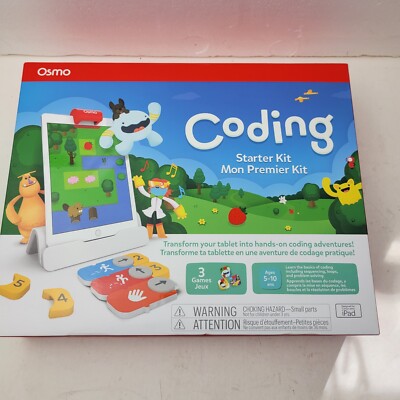 Osmo - Coding Starter Kit for IPad-3 Educational Learning Games BRAND NEW