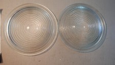 2 Vintage Slightly Convex 7 7/8'' German Made Stage Light Lenses LOWERED PRICE