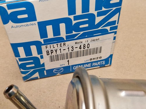 Mazda RX-7 FC 626 Mk3 323 E-Series Fuel Filter BPY113480 Genuine NEW - Picture 6 of 9