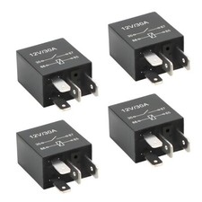 4 Pin 12V 30A Relay Multi-Purpose Automotive Relay Heavy Duty Standard Relay ...