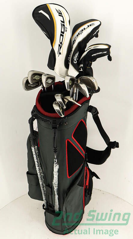 Complete Set Mens Callaway Titleist Odyssey Golf Clubs Datrek