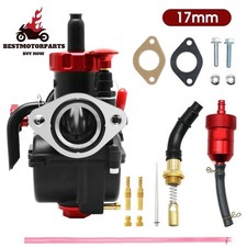 Motorcycle Universal PWK17 17mm Carburetor kit for 80cc 100cc Pit Dirt Bike ATV
