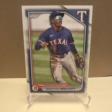 Sebastian Walcott - 2024 Bowman Draft #BD112 Rangers Top Prospect