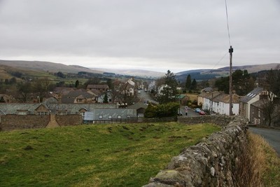 Foto A2 Townhead, Alston Alston\/NY7146 Blick nach unten am oberen Ende von c2014