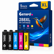 5PK 288XL Ink Cartridge Compatible for288 XP-330 XP-340 XP-430 XP-434 XP-440