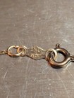 10k & 14k 10+g Gold & white Mixed Jewelry Lot 2 broken 2 not broken necklace  — photo 8