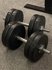 20kg Adjustable Dumbbell Set – Spinlock Weights – Home Gym