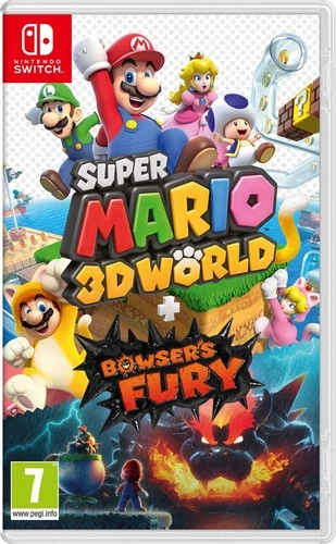 Super Mario 3D World Bowser's Fury Nintendo Switch Italian Game No Case
