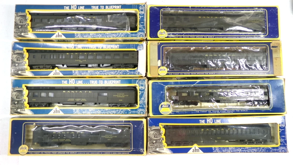 Rivarossi HO Ancien Lot 6 Wagons Marchandises Avec Boîtes Années 1950-1960