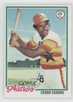 1978 Topps Cesar Cedeno #650 0c4