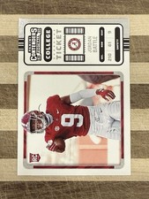 2023 Panini Chronicles Draft Picks Contenders Football Jordan Battle RC #24