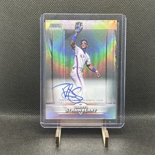 Darryl Strawberry 2025 Topps Stadium Club Chrome #SCCA-DS  On Card Auto NY Mets