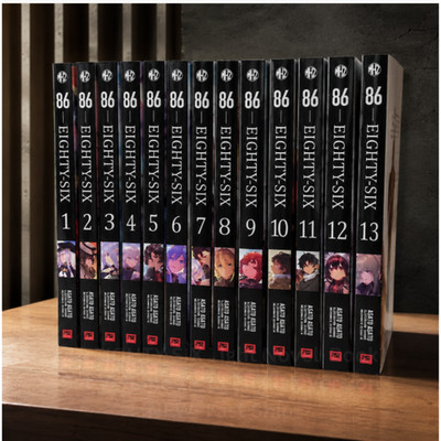 86 EIGHTY SIX Light Novel  Book Set Volume 1 - 13 English Version NEW- Fast Ship