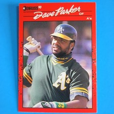 1990 Donruss Dave Parker – Veteran Presence – Oakland A’s Legend