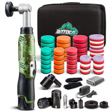 BATOCA S6 Mini Akku Poliermaschine Auto Polierer Klein DA&RO 25mm 50mm Polierset