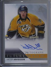 2015-16 SP Authentic Future Watch Auto 423/999 Viktor Arvidsson #247 Auto 7b5