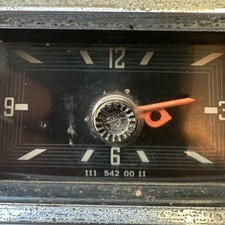 Mercedes Benz Uhr Vdo Kinzle 12-volt Clock 111 542 00 11 Gebraucht