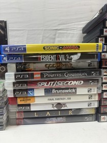 Sony Playstaion Video Game Lot Of 43 Games PS1 PS2 PS3 PS4 PSP 1 PC Game Tested
