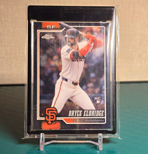 2026 Topps Chrome Bryce Eldridge RC #254 Black Logofractor 10/10 Bookend