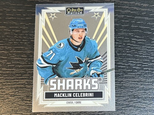 2025-26 O-Pee-Chee Platinum Retro Macklin Celebrini San Jose Sharks #R-5